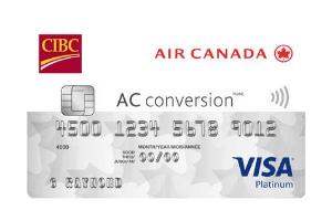 CIBC Air Canada AC Conversion Visa Prepaid Card